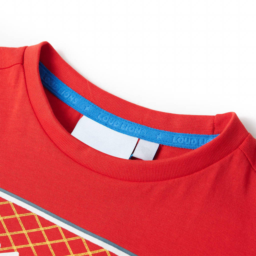 Camiseta infantil rojo 116