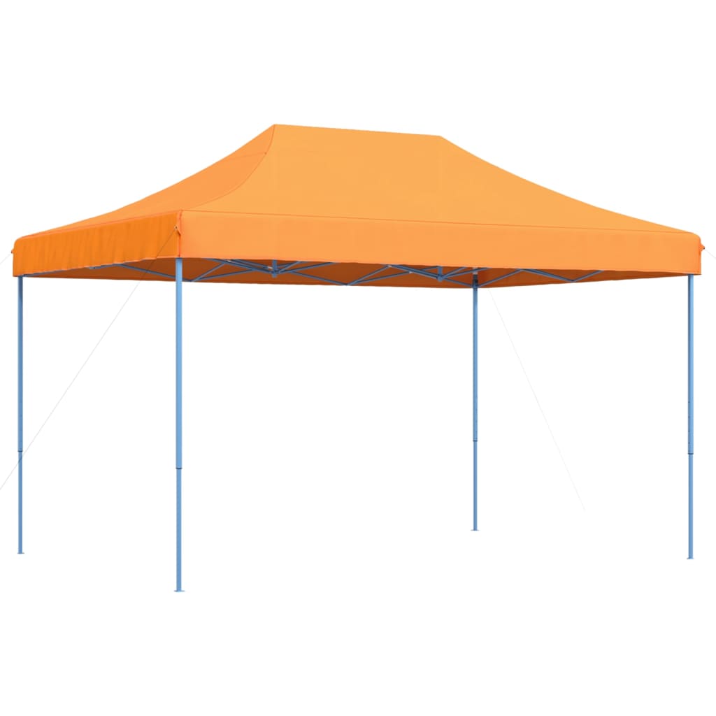 vidaXL Tienda de fiesta plegable Pop-Up naranja 410x279x315 cm