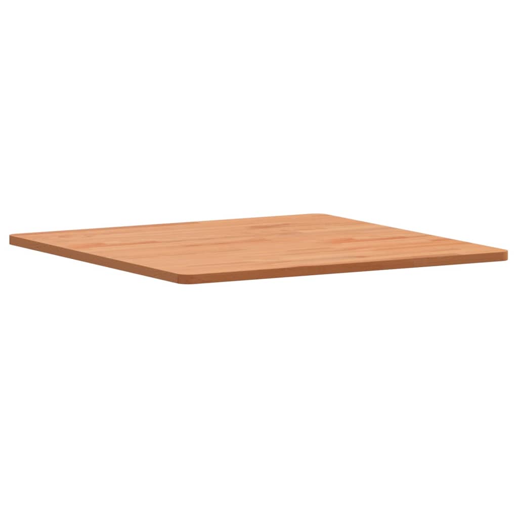 vidaXL Tablero de mesa cuadrado de madera maciza de haya 60x60x1,5 cm