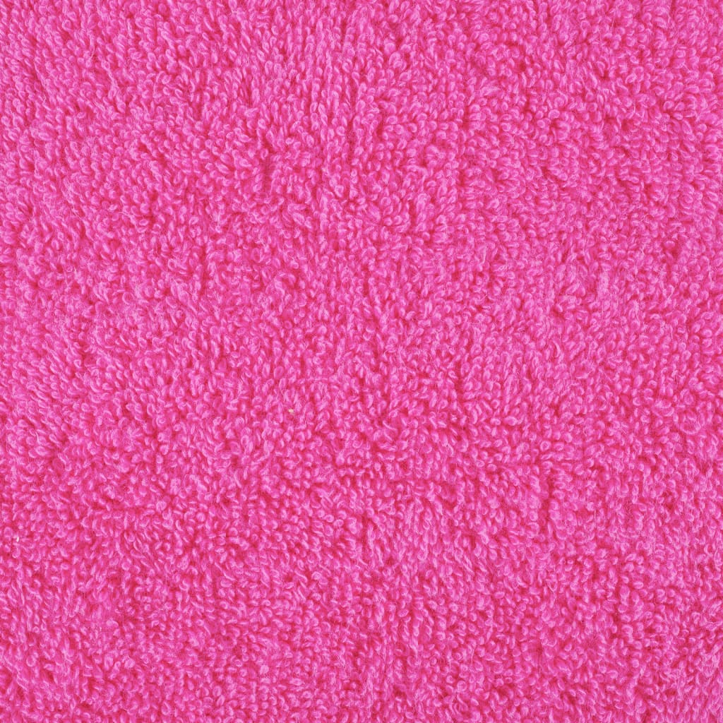 vidaXL Toallas SOLUND 2 unidades rosa 30x30 cm 600 gsm