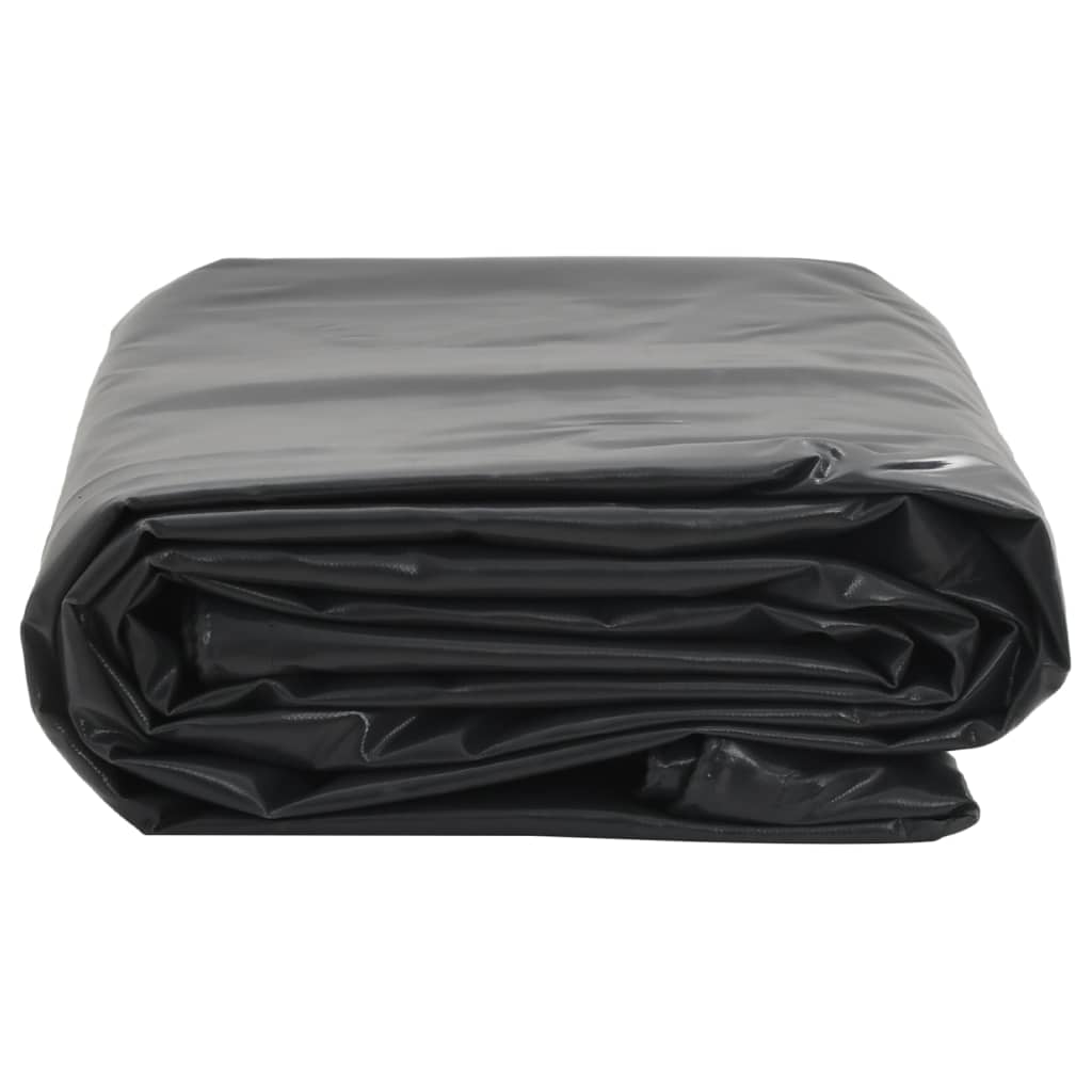 vidaXL Lona negra 1,5x2 m 650 g/m²