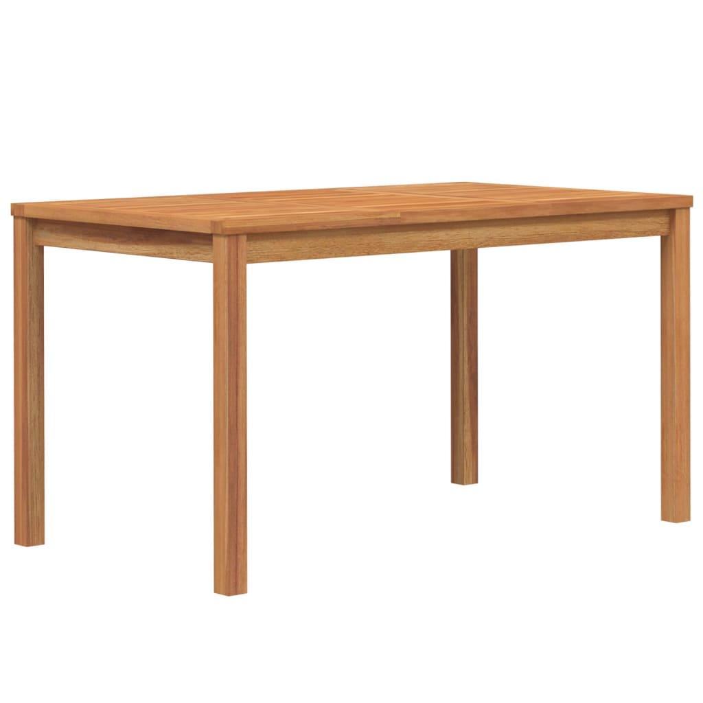 vidaXL Juego de comedor para jardín 5 piezas madera maciza de teca