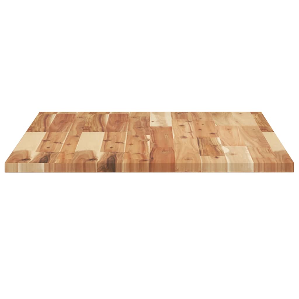 vidaXL Tablero escritorio madera maciza acacia sin tratar 80x60x2 cm