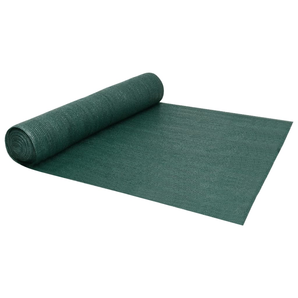 vidaXL Red de privacidad HDPE verde 1,8x25 m 195 g/m²