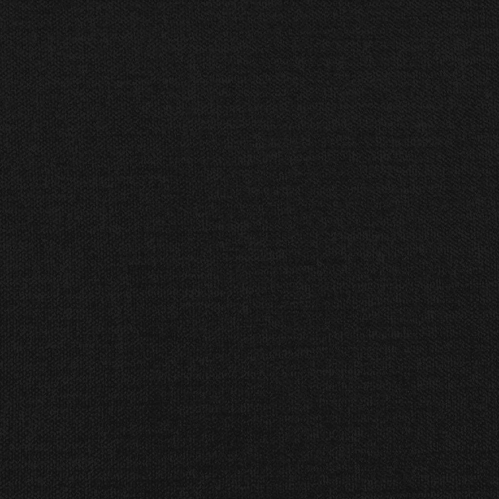 vidaXL Cabecero con LED de tela negro 200x5x78/88 cm