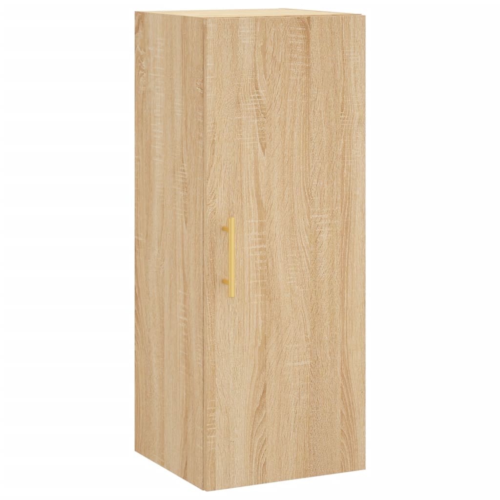 vidaXL Armario de pared roble Sonoma 34,5x34x90 cm