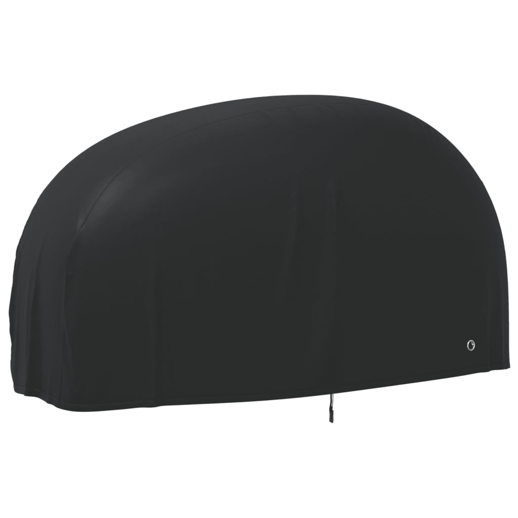 vidaXL Cubierta para bicicleta Oxford 190T negro 200x85x110 cm