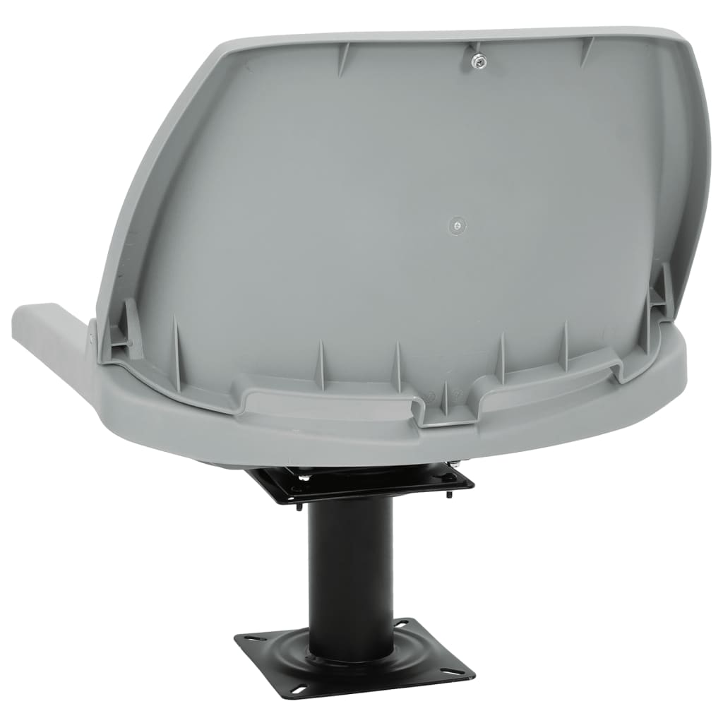 vidaXL Asiento para barco con pedestal giratorio 360°