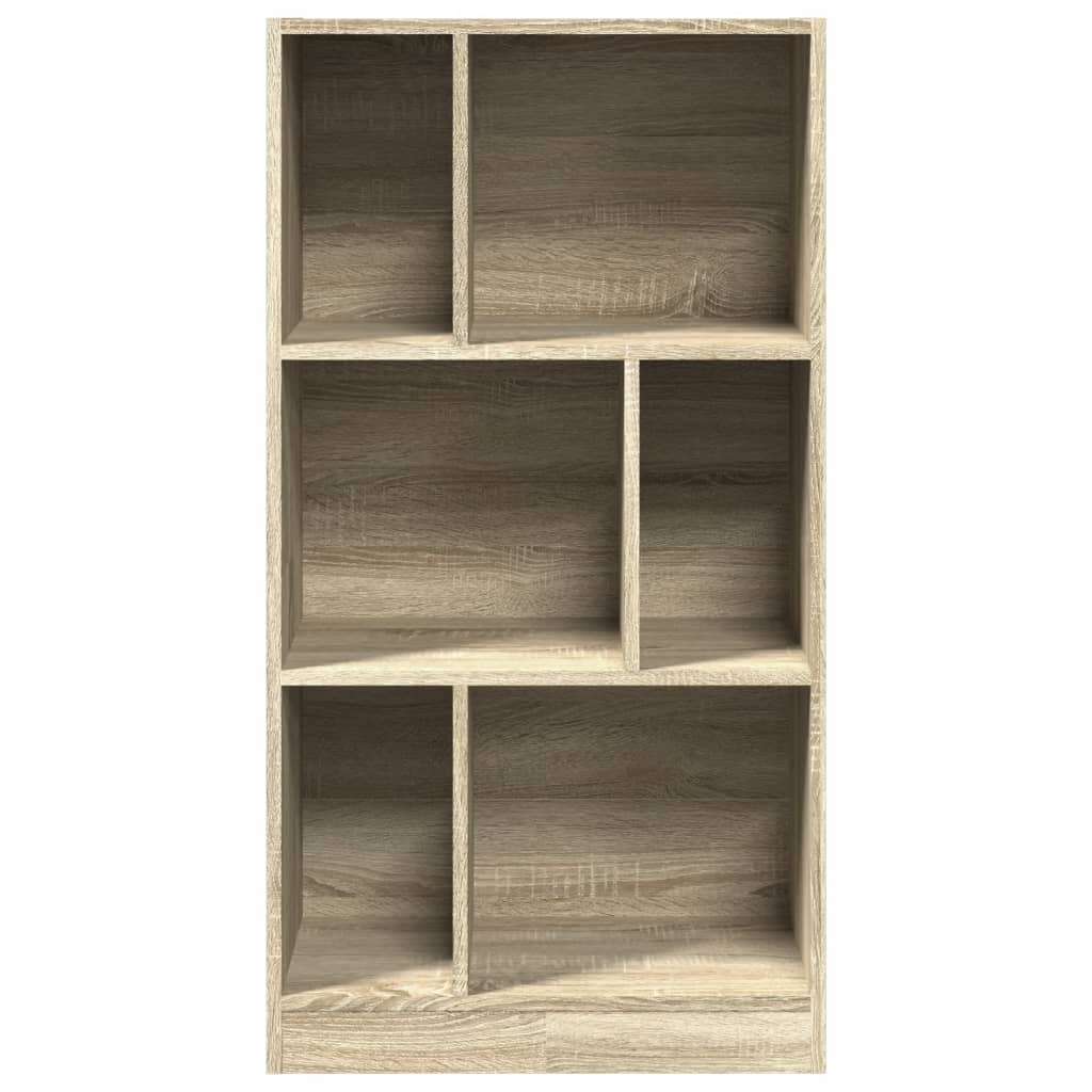 vidaXL Estantería madera de ingeniería roble Sonoma 57x28,5x107,5 cm