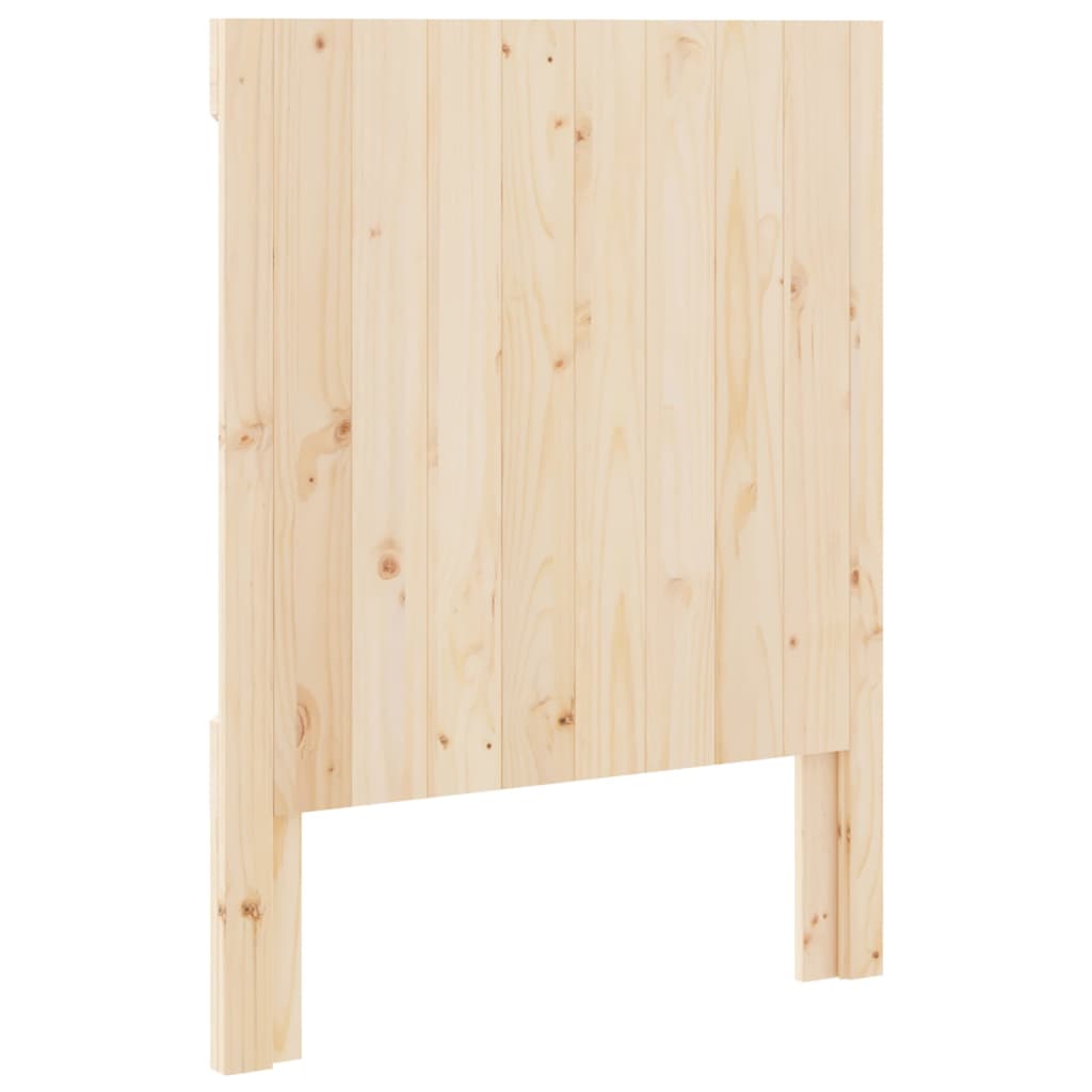 vidaXL Cabecero de cama madera maciza de pino 80x104 cm