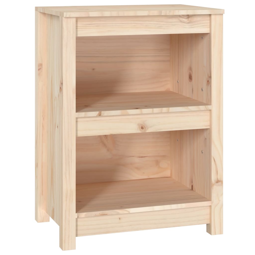 vidaXL Estantería madera maciza de pino 50x35x68 cm