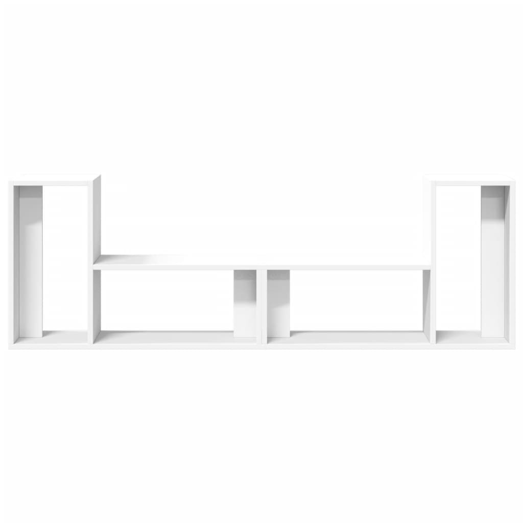 vidaXL Muebles para TV 2 uds madera de ingeniería blanco 75x30x50 cm