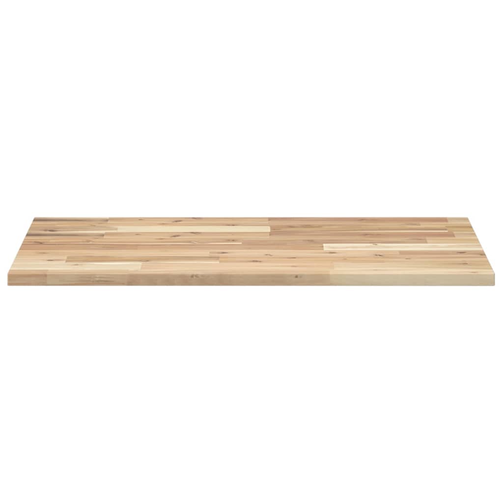 vidaXL Encimera tocador baño madera maciza acacia sin tratar 60x50x2cm