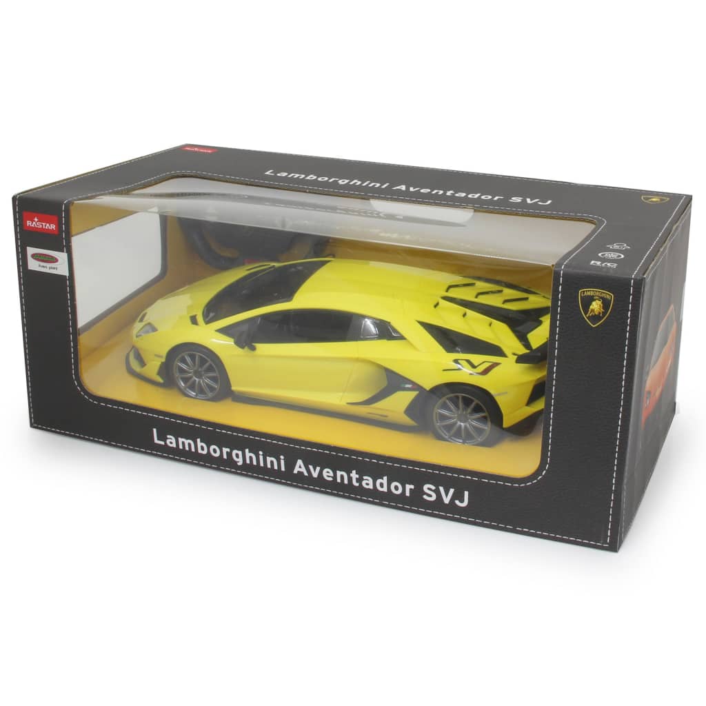 JAMARA Deportivo teledirigido Lamborghini Aventador SVJ amarillo 1:14 |  