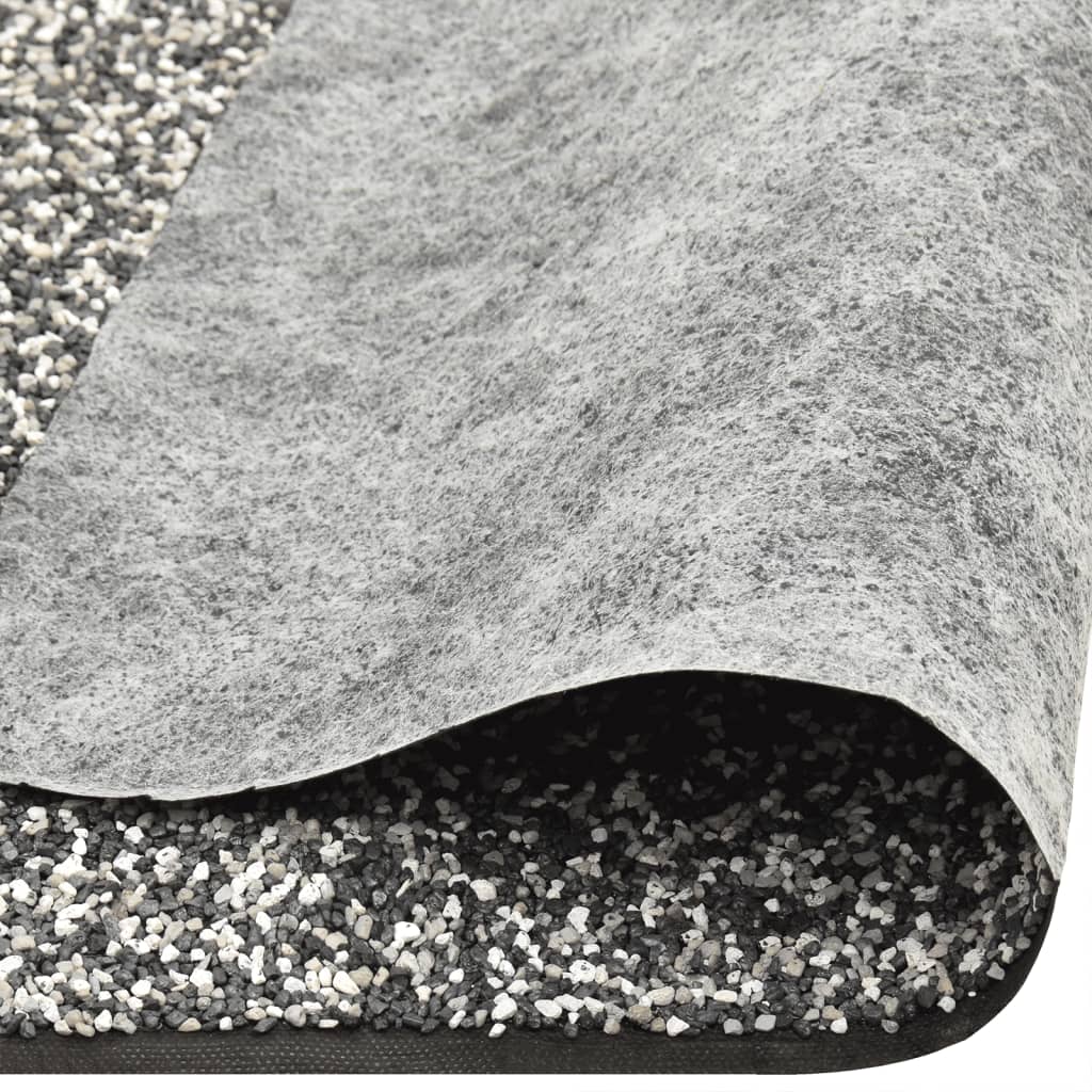 vidaXL Revestimiento de piedra gris 700x60 cm