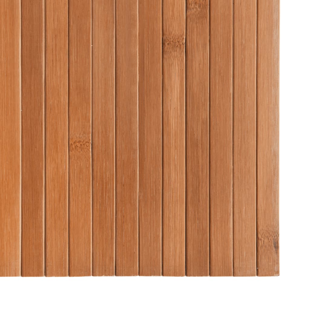vidaXL Alfombra rectangular bambú color natural 60x300 cm