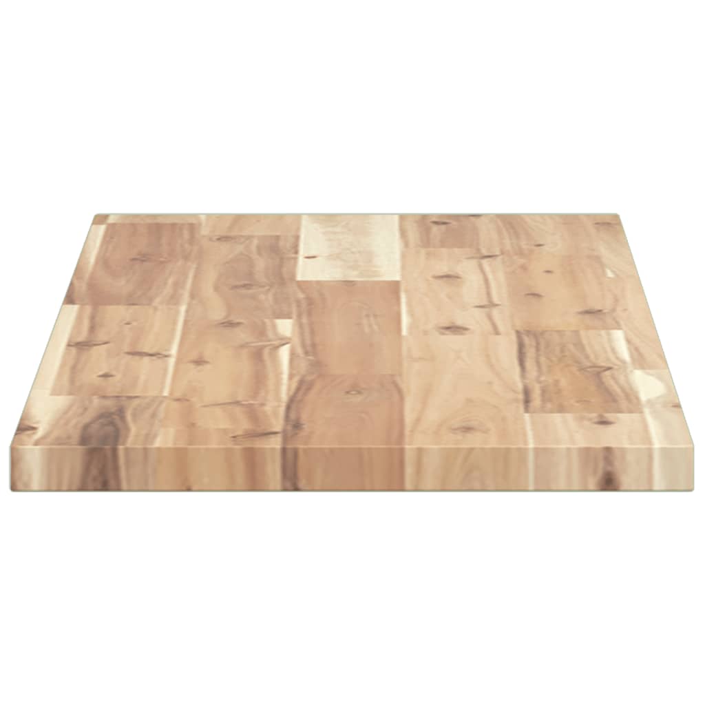 vidaXL Estante flotante madera maciza de acacia sin tratar 100x30x2 cm