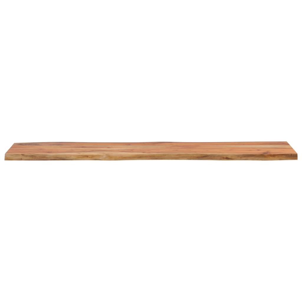 vidaXL Tablero rectangular madera de acacia borde vivo 180x40x2,5 cm