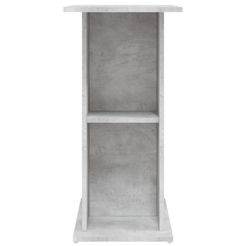 vidaXL Soporte de acuario madera ingeniería gris hormigón 75x36x72,5cm