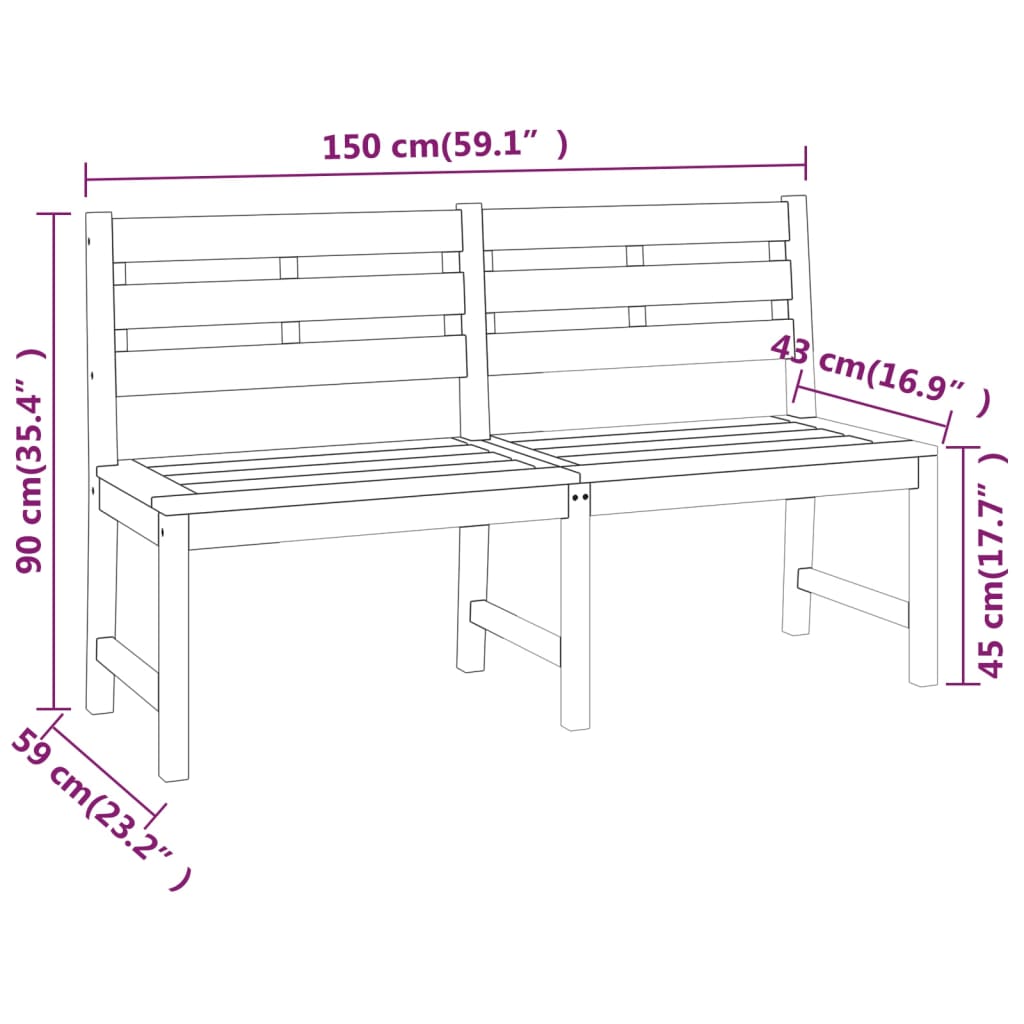 vidaXL Juego de comedor para jardín 5 piezas madera maciza de teca