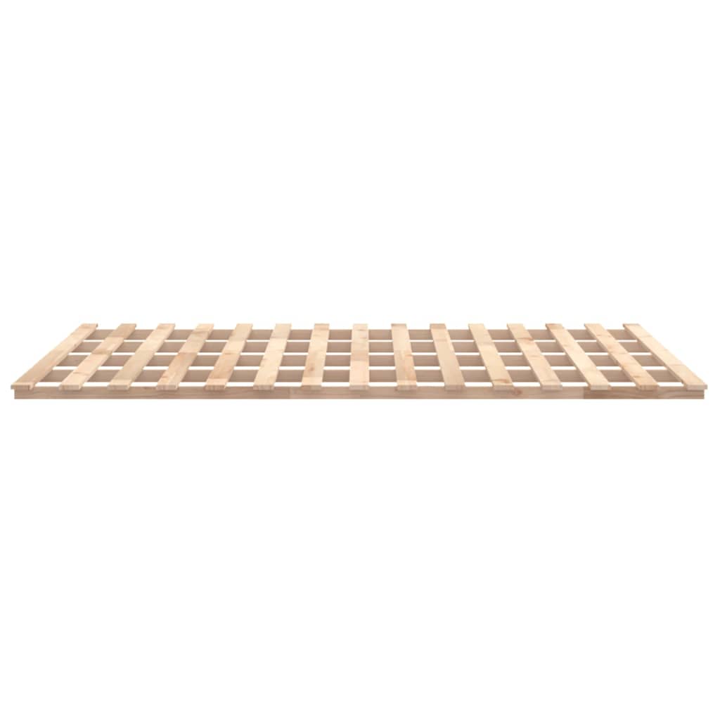 vidaXL Estructura de cama madera maciza de pino 180x200 cm