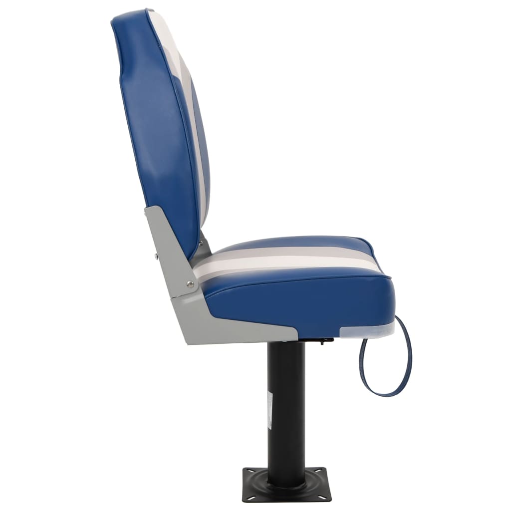 vidaXL Asiento para barco con pedestal giratorio 360°