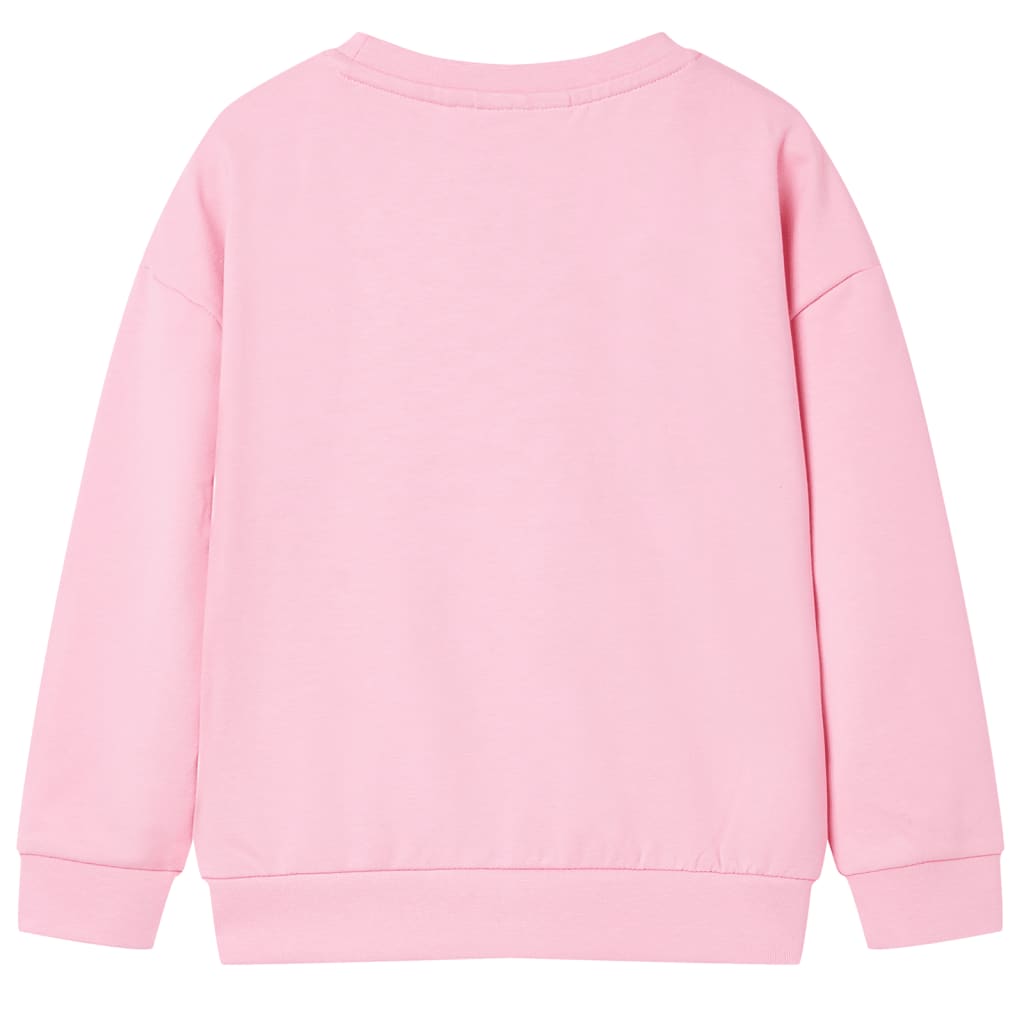 Sudadera infantil rosa 128