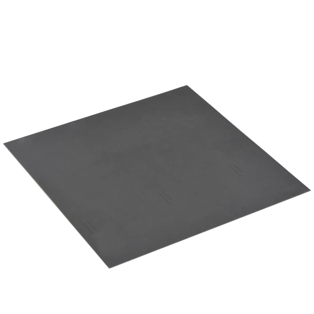 vidaXL Tarimas de suelo autoadhesivas 20 uds PVC gris a rayas 1,86 m²