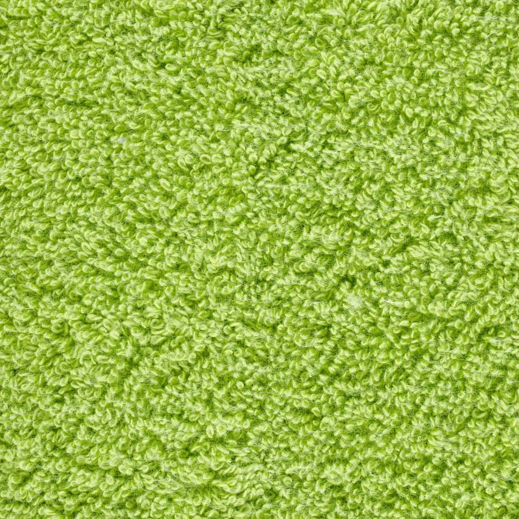 vidaXL Toallas de mano SOLUND 10 uds verde manzana 50x100 cm 600 gsm