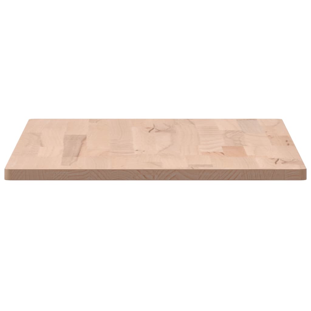 vidaXL Tablero rectangular de madera maciza de haya 100x50x1,5 cm