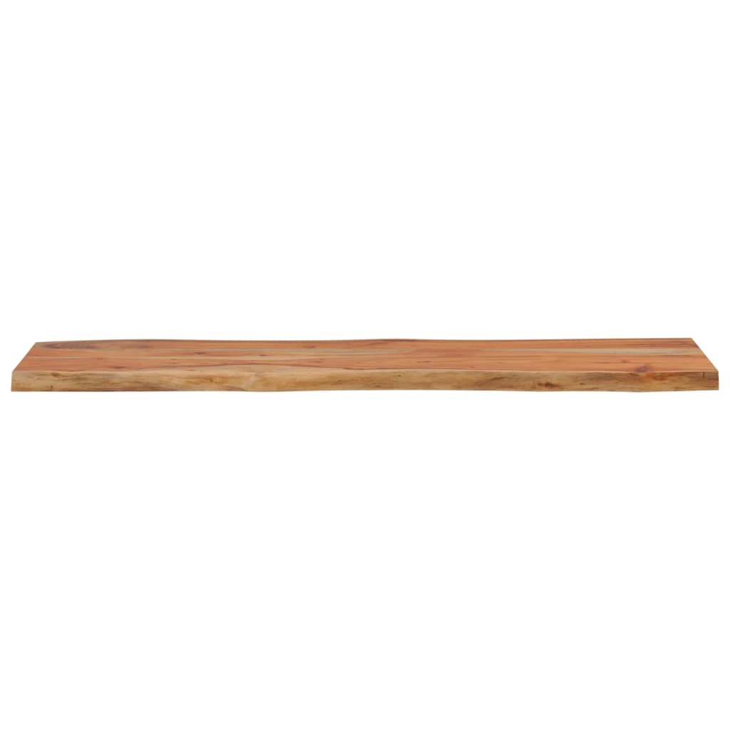 vidaXL Tablero rectangular madera de acacia borde vivo 110x40x2,5 cm