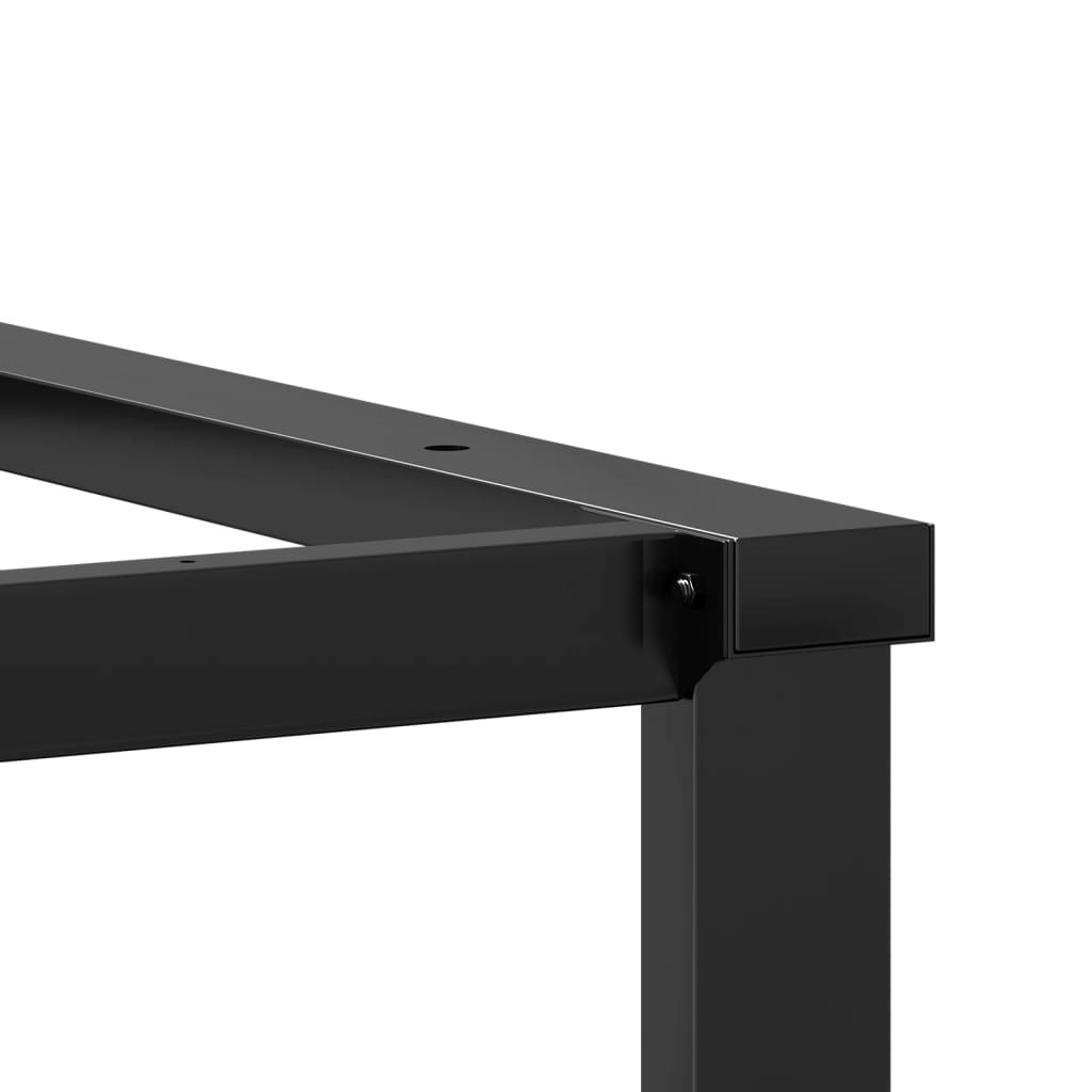 vidaXL Patas de mesa comedor estructura O hierro fundido 140x60x73 cm