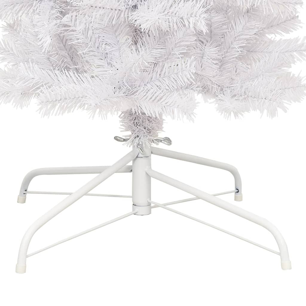 vidaXL Árbol de Navidad en arco blanco 240 cm